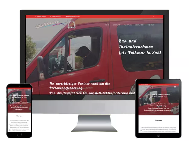 Bus- und Taxiunternehmen Lutz Volkmar in Suhl